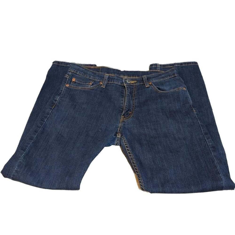 Levi's 513 Slim Straight Men's Jeans Dark Indigo Wash 31x30